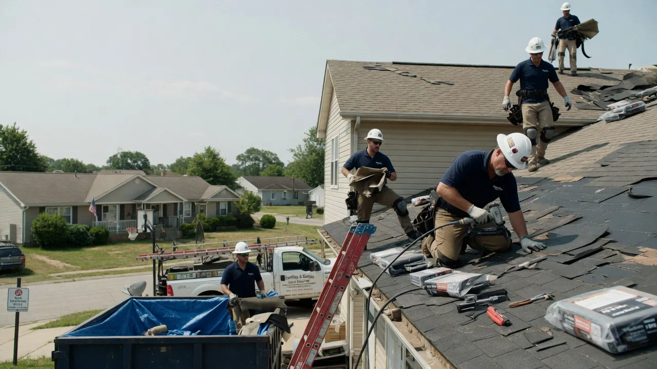 Roof Replacement in Evansville, WI near me